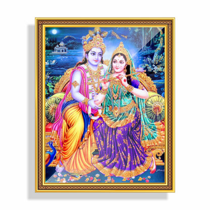 Radha Krishna Ji Acrylic Photo