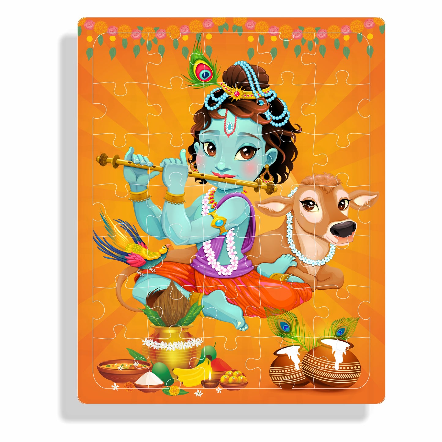 Baby Krishna - Acrylic Puzzle