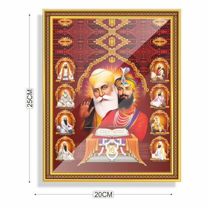 Guru Nanak Ji Acrylic Photo