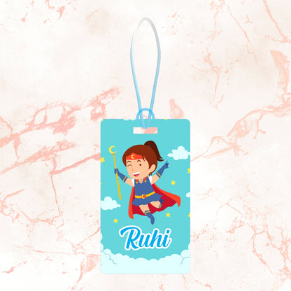 Luggage Tag - Super Girl