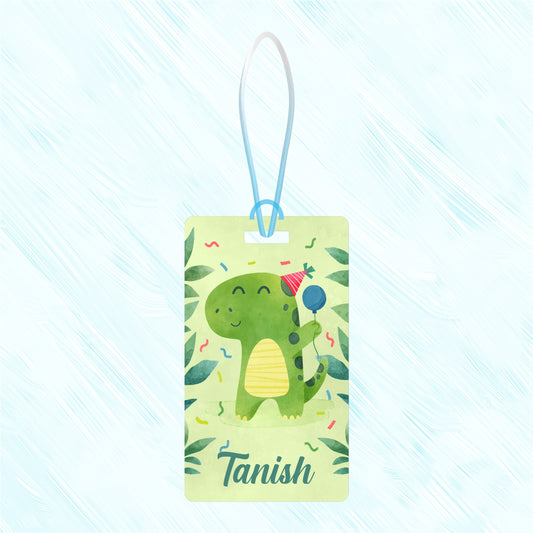 Luggage Tag - Dino Party