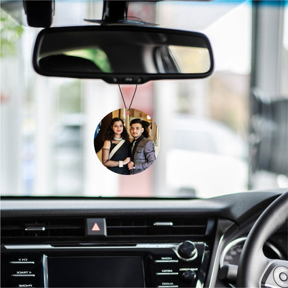 Customise Car Hanging-Circle Shape