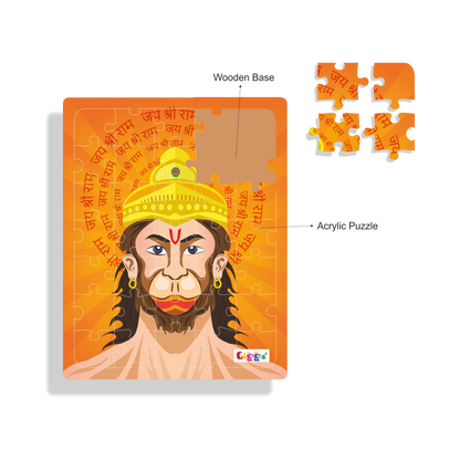 Hanuman Ji - Acrylic Puzzle