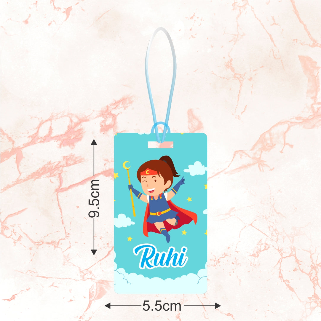 Luggage Tag - Super Girl