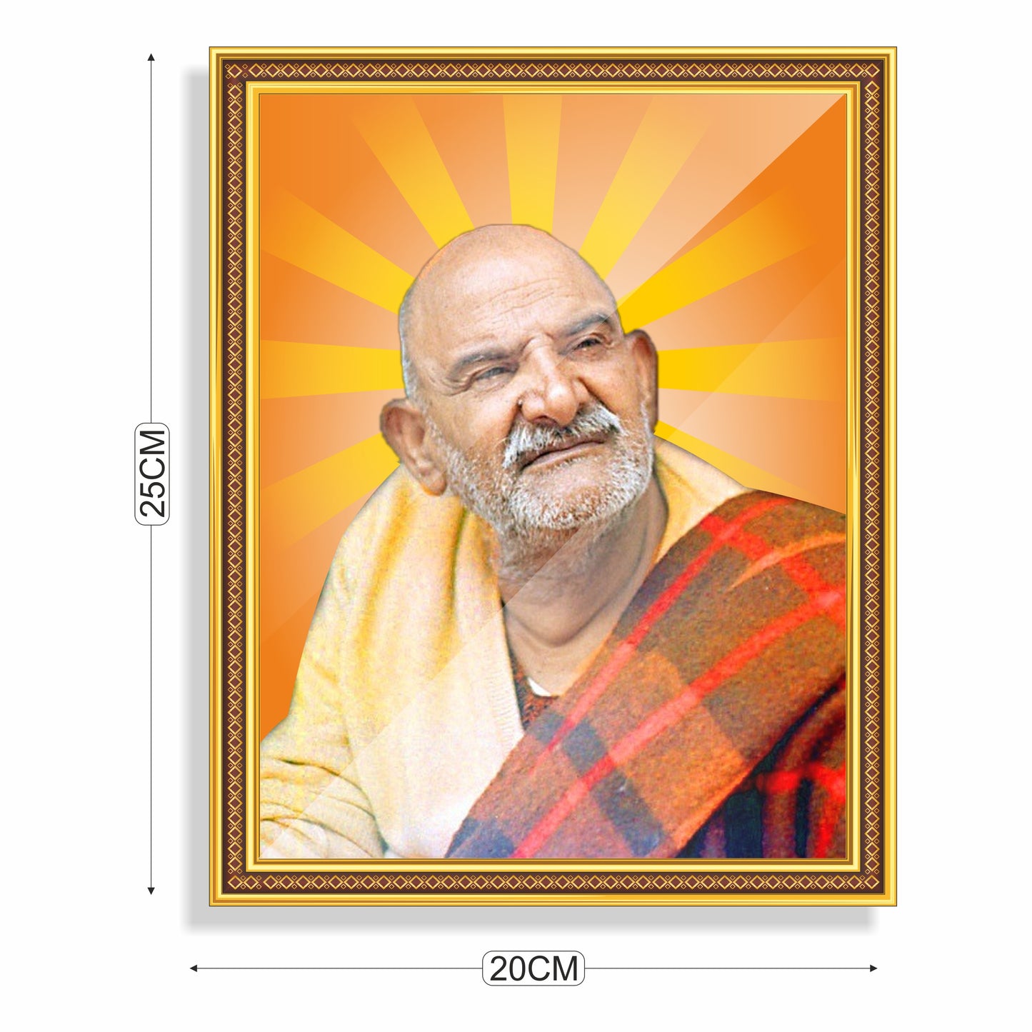 Shri Neem Karoli Baba Ji Acrylic Photo