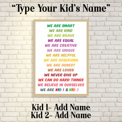 Possitive Affirmations for Siblings 2