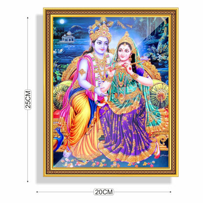 Radha Krishna Ji Acrylic Photo