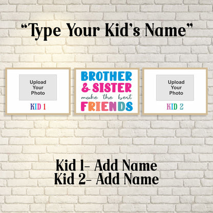 Brother and Sister Make Best Friends Set of 3