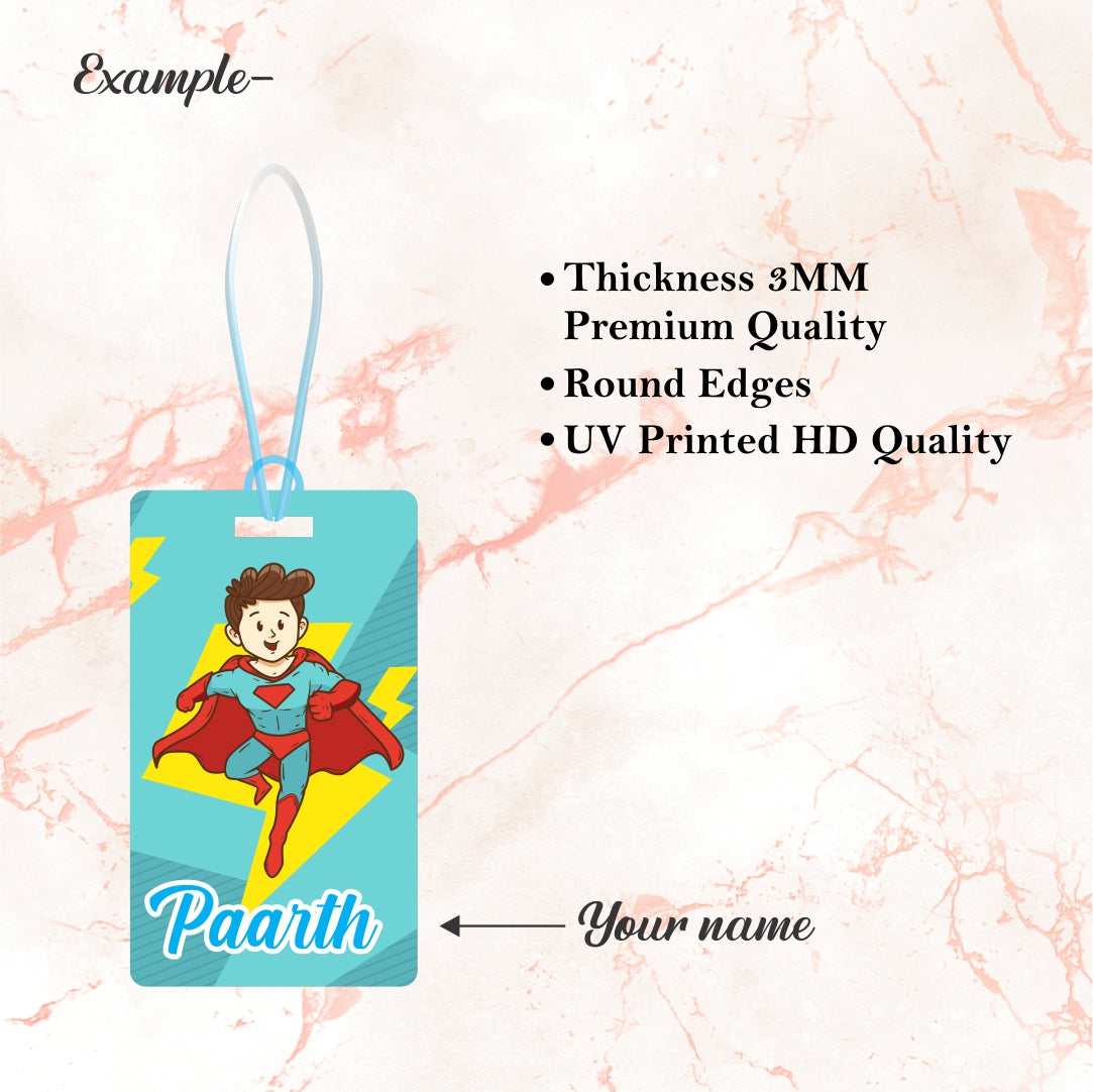 Luggage Tag - Super Hero