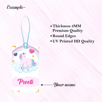 Luggage Tag - Unicorn Love