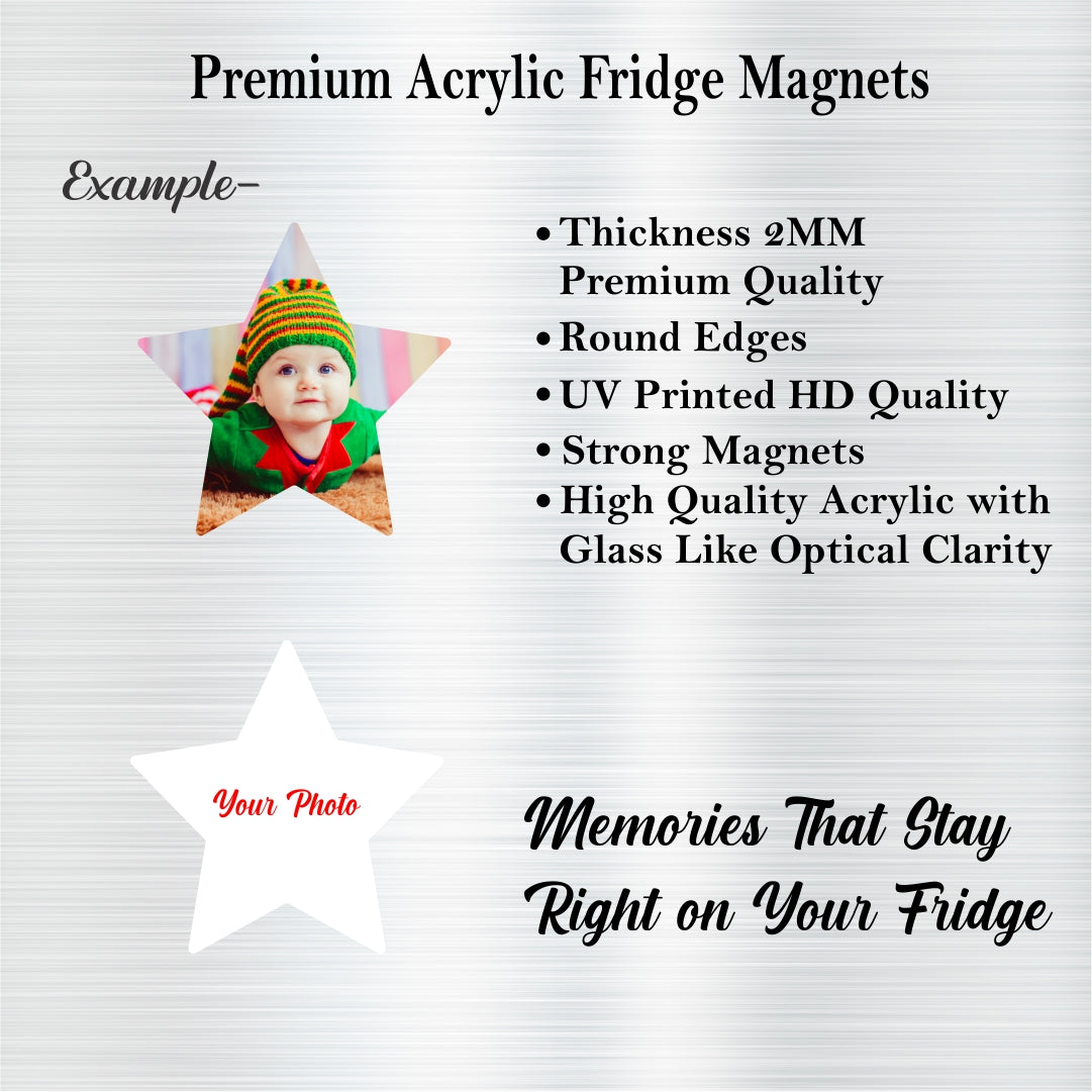 Fridge Magnet-Star Shape