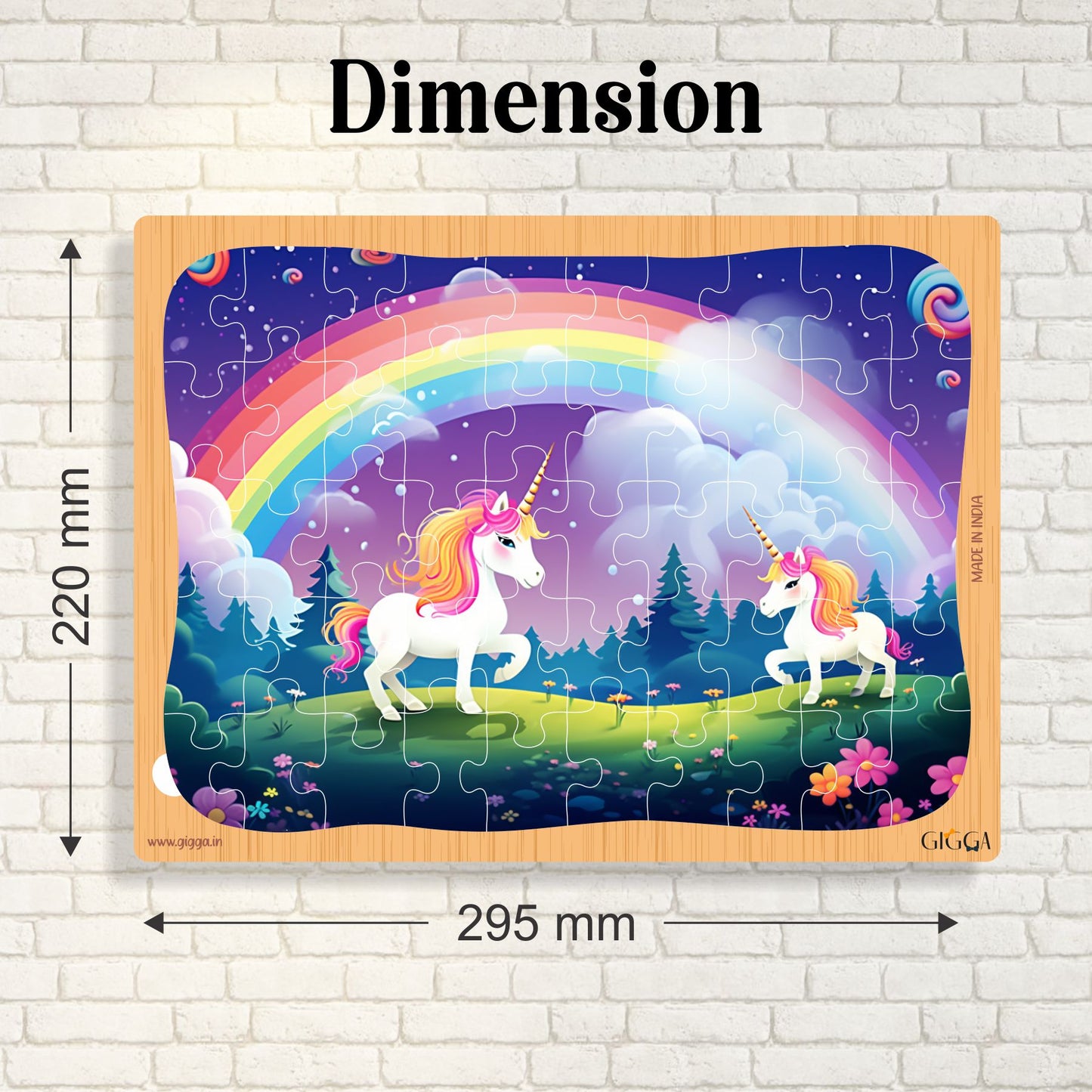 Unicorn Scene 50pc