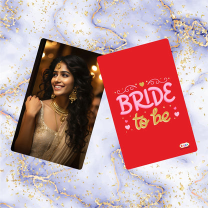 Photo Wallet Card-Bride to Be