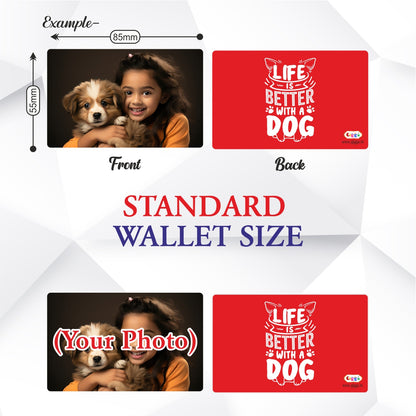 Photo Wallet Card-Dogs