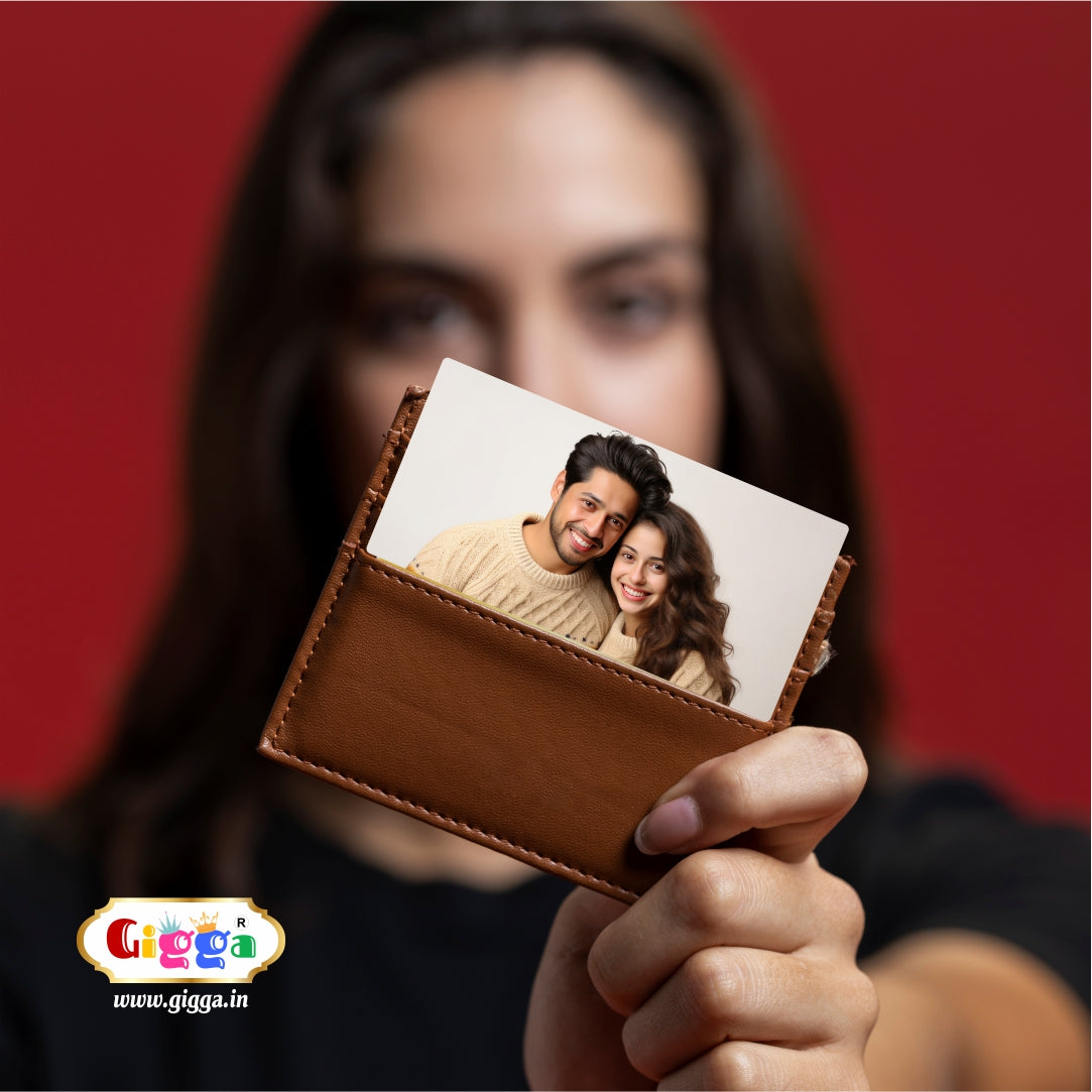 Photo Wallet Card - Personalised Message