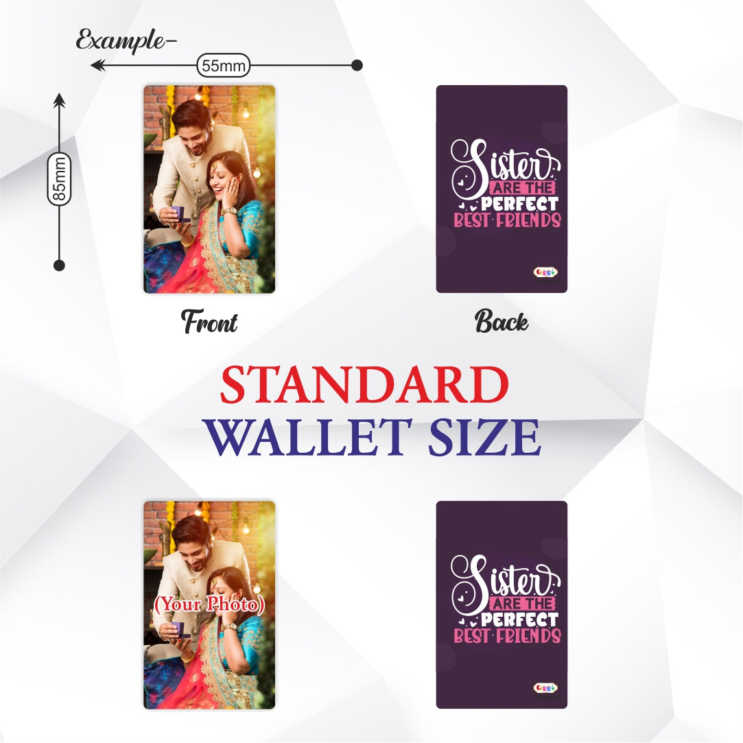 Photo Wallet Card-Sister