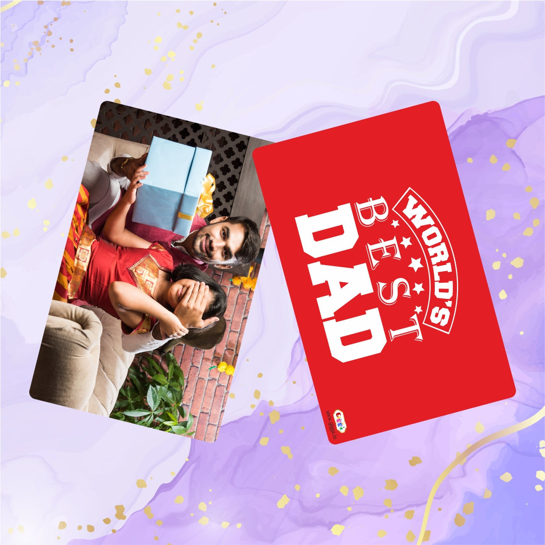 Photo Wallet Card-Father