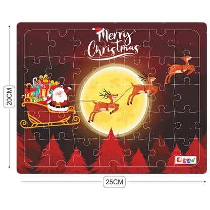 Christmas 35pc Acrylic Puzzle (Light)